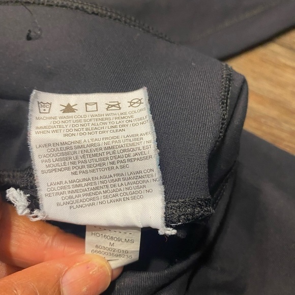 Women’s Nike Dri Fit Leggings Black With Inside Pocket Logo. - Picture 9 of 10